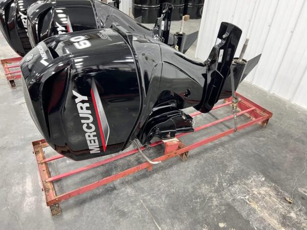 Mercury 60HP four stroke outboard designed for heavier hulls