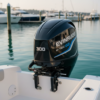 EVINRUDE E-TEC G2 300HP DIRECT INJECTION OUTBOARD MOTOR CLOSE-UP