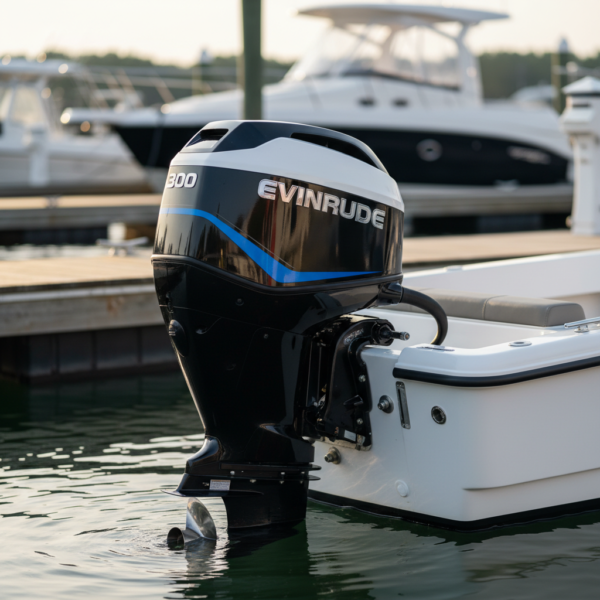 EVINRUDE E-TEC G2 300HP HIGH-POWER OUTBOARD ENGINE FOR OFFSHORE BOATING