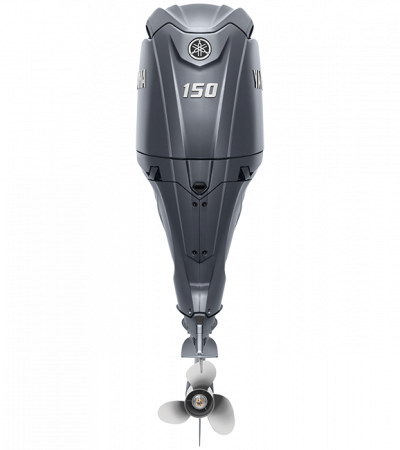 Yamaha 150HP DEC Outboard | Digital Electronic Controls, 25″ Shaft (F150XSA)
