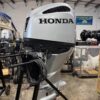 2022 Honda 200HP 4 Stroke outboard motor mounted on offshore vessel