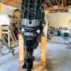 Mercury 300HP Verado V8 marine outboard engine side view showing V8 design