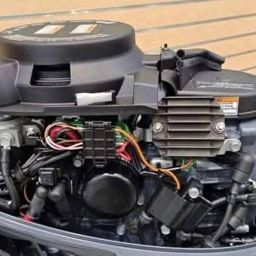 Fuel-efficient Yamaha 4 stroke engine designed for portability