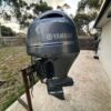 Yamaha 175 four stroke outboard with controls and gauges included
