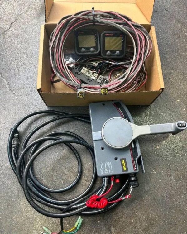 2019 Yamaha 175HP 4 Stroke outboard motor mounted on offshore boat