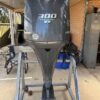 Yamaha 300HP V6 outboard engine installed and ready for offshore use