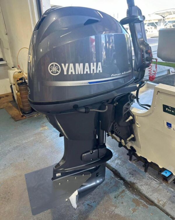 Yamaha F50 four stroke engine designed for fishing and recreational boats