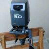 Yamaha 30HP 2 Stroke outboard motor mounted on small fishing boat