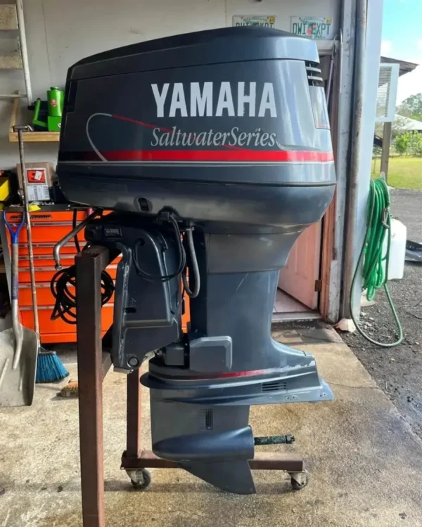 Yamaha 115HP outboard motor ready for installation