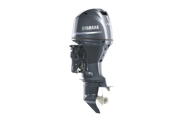 2021 Yamaha F70LA 70HP 4 Stroke outboard motor with long shaft