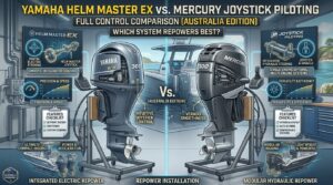 Yamaha Helm Master EX vs Mercury Joystick Piloting Australia