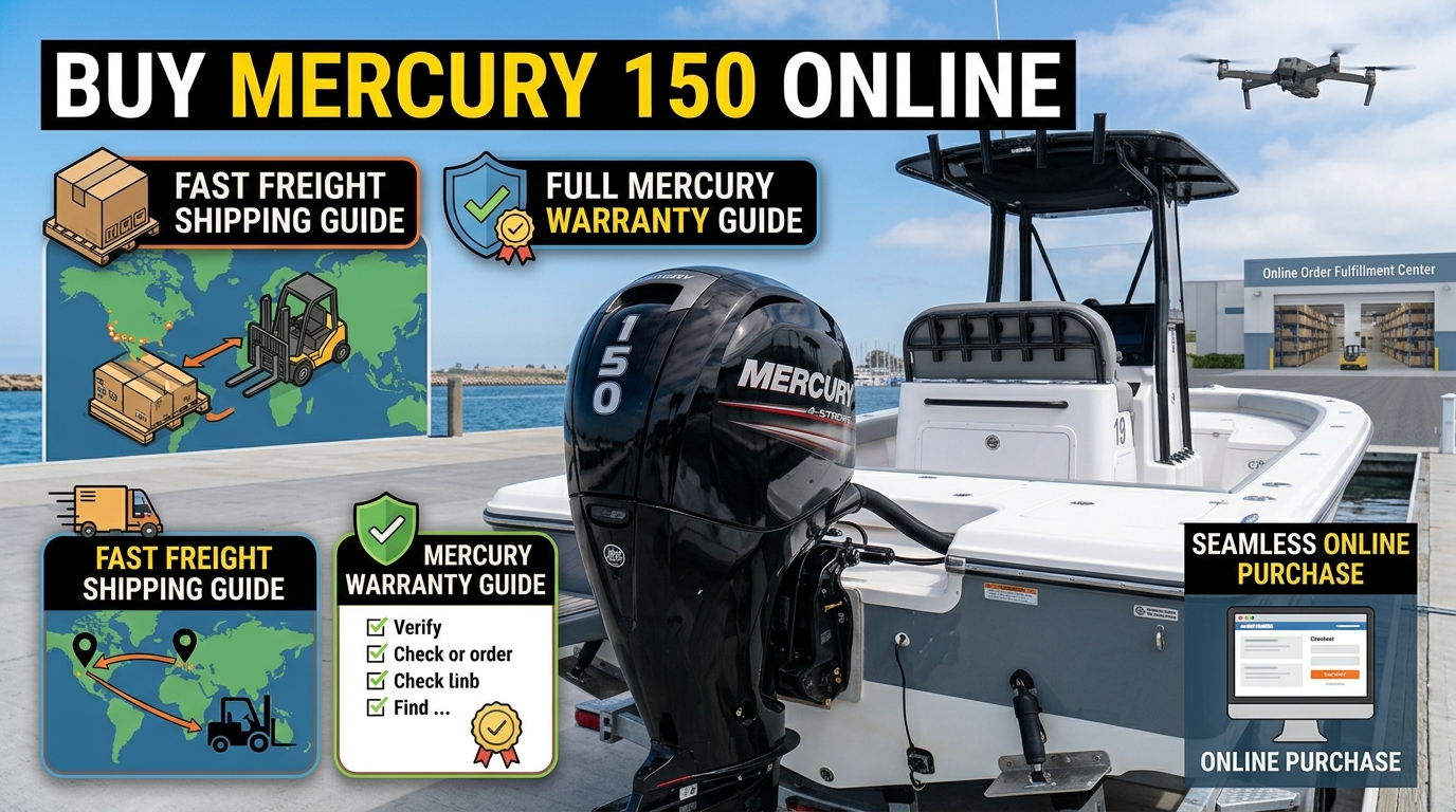Mercury 150HP FourStroke outboard engine